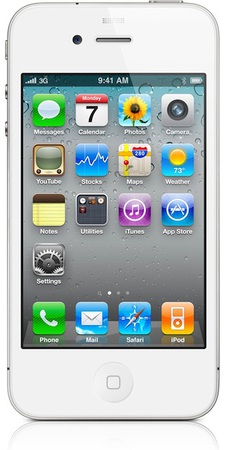 Смартфон APPLE iPhone 4 8GB White - Отрадный