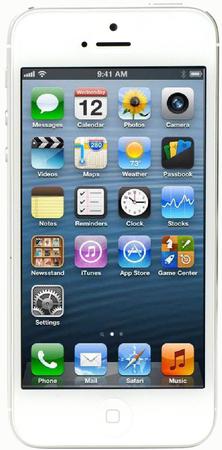 Смартфон Apple iPhone 5 32Gb White & Silver - Отрадный