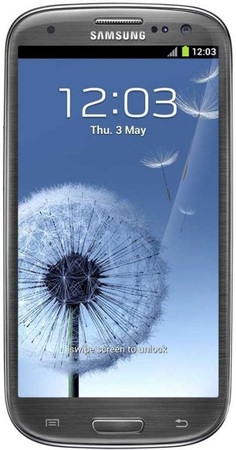 Смартфон Samsung Galaxy S3 GT-I9300 16Gb Titanium grey - Отрадный